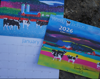 2026 Woody Jackson Cow Calendar