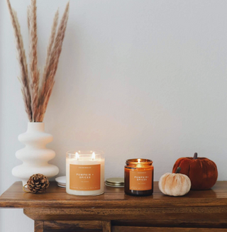 Pumpkin + Spices Mini Candle - 4oz