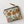 Load image into Gallery viewer, Small Square Pouch - Golden Girl Floral
