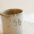 Load image into Gallery viewer, Feather Lobe Hugger Earrings