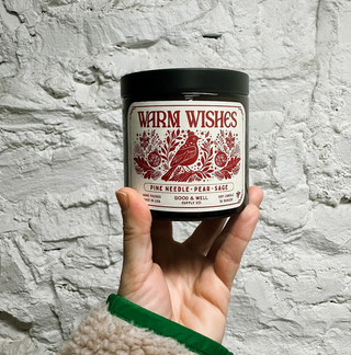 Warm Wishes Holiday Candle