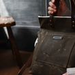 Load image into Gallery viewer, Red House Book Bag Forest