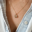 Load image into Gallery viewer, Bronze Squirrel Pendant Necklace - 18"
