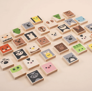 Cubelings Memory Game Block Chips