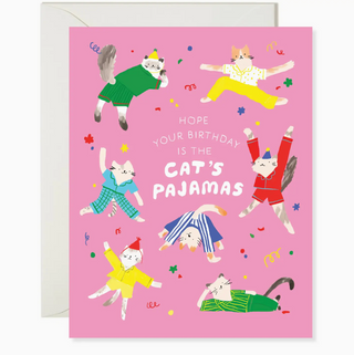 cat's pajamas card - KS5