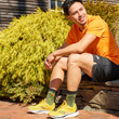 Load image into Gallery viewer, Men's Number 2 Micro Crew Sock - Green