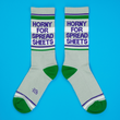 Load image into Gallery viewer, Horny for Spread Sheets Gym Sock
