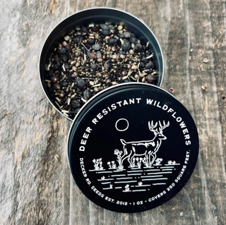 Wildflower Seeds Tin - Deer Resistant Mix