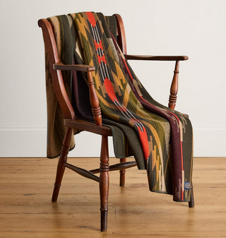 Pendleton Tumalo Throw Blanket - Olive Multi ZF638