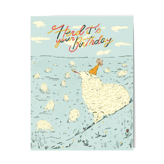 Herd It's Your Birthday Card
