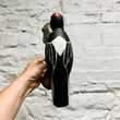 Load image into Gallery viewer, Handpainted Red Headed Woodpecker Wall Hanging