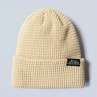 Waffle Knit Toque - Khaki