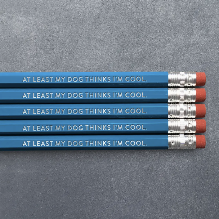 My Dog Thinks I'm Cool Pencil Pack - 5-Pack