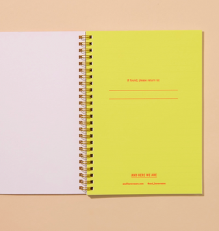 Pickles Letterpress Notebook