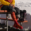 Load image into Gallery viewer, Darn Tough Women's Alpine Over-The-Calf Ski & Snow Sock - Burgundy 8021