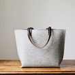 Load image into Gallery viewer, Red House Merino Wool Modern Tote Bag