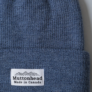 Merino Knit Toque - Denim