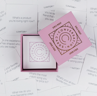 Girls Night Conversation Cards