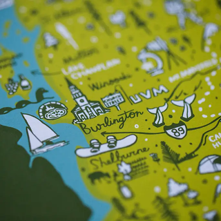 Long Trail Unframed Limited Edition Print - 11x14