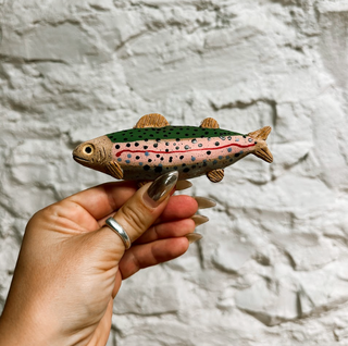 Victory Pottery Trout Fish
