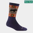 Load image into Gallery viewer, Darn Tough Women's Merino Wool Vanna Grizzle Sock - 5017 Blackberry
