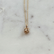 Load image into Gallery viewer, Bronze Squirrel Pendant Necklace - 18"
