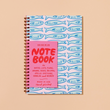 Load image into Gallery viewer, Sardines Spiral Letterpress Notebook