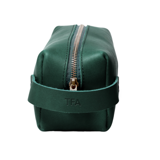 Full Grain Leather Dopp Kit