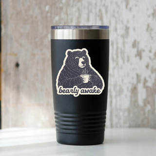 Bearly Awake Sticker