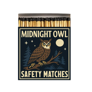 Midnight Owl Camp Critters Matchbox