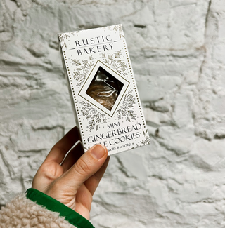 Mini Gingerbread TIle Cookies