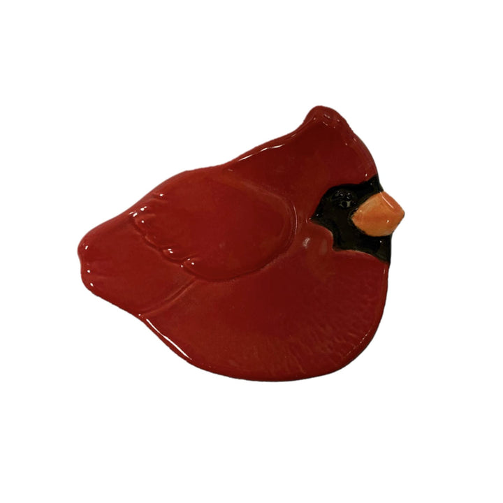 Ceramic Animal Dish - Cardinal