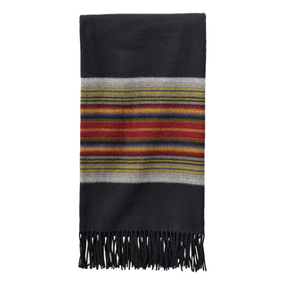 Pendleton 5th Avenue Acadia Park Throw Blanket - Black