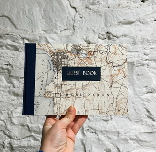 Hand-bound Guest Book