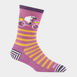 Load image into Gallery viewer, Darn Tough Women's Animal Haus Crew Sock - Lilac 6037