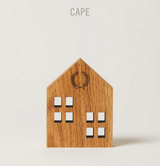 Farmhouse Pottery Crafted Wooden Houses