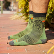 Load image into Gallery viewer, Men's Number 2 Micro Crew Sock - Green