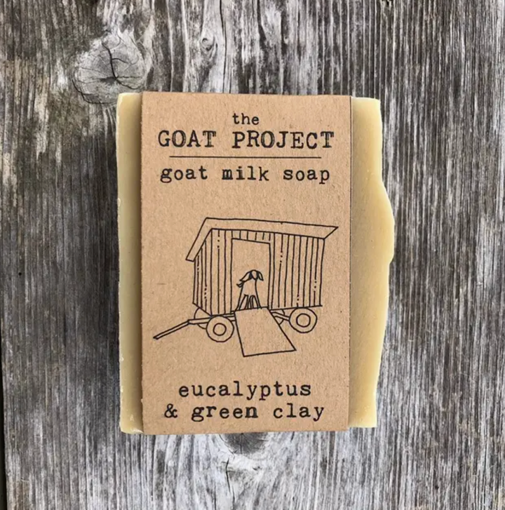 Vermont Made Goat Milk Soap - Eucalyptus Green Clay
