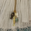 Load image into Gallery viewer, Cordelia Mother of Pearl Long Necklace