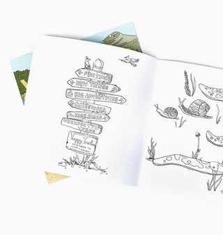 Wild Life Camp Colouring Book