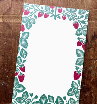 Strawberry Notepad