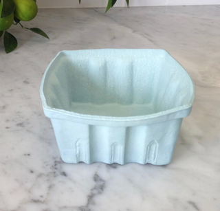 Heritage Porcelain Berry Basket Blue Large