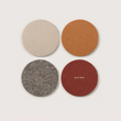Load image into Gallery viewer, Bierfizl Round Felt Coasters - Mesa