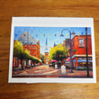 Load image into Gallery viewer, PETER HUNTOON 11X14 PRINT - Church Street Marketplace Summer