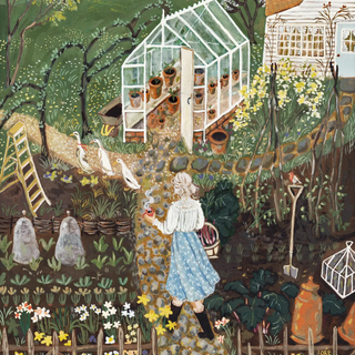 Lady Of The Garden 8x10