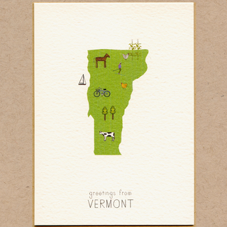 Hello From Vermont Card Set
