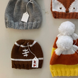 Load image into Gallery viewer, Hand-Knit Football Hat