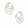 Load image into Gallery viewer, Seagrass Hoops - Brass