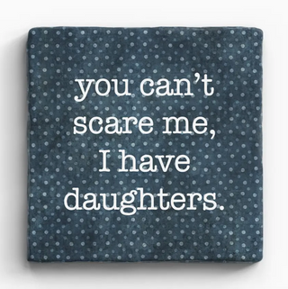 Funny Sayings Marble Coaster - Single