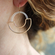 Load image into Gallery viewer, Dara Earrings - Sterling Silver & 14k Gold Fill
